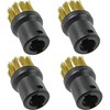SPARES2GO Brass Wire Brush Nozzles Compatible with Karcher Steam Cleaner