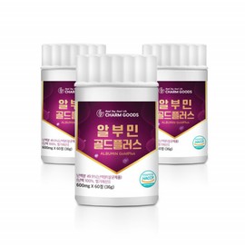 Albumin Gold Plus 3 packs of Albumin Premium 60 tablets / 알부민 골드 플러스 먹는 알부민 프리미엄 60정 3통