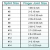 Oval Finger Splint 11pcs, Sizes 4-14, Mallet Finger Splint Trigger