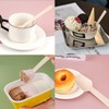 200 PCS Mini Wooden Spoons, 4 Inch Disposable Wooden Spoons,
