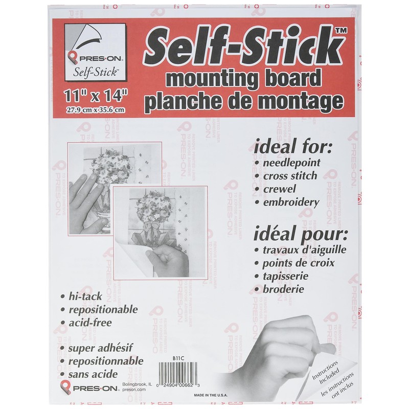 Pres-On Mounting Board 11"X14"