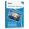 Uinkit 37lb Thin Flyer Paper Glossy 8.5x11 Inkjet 100 Sheets