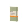Moleskine MM710K12 Pocket Ruled Hard Notebook - Willow Green