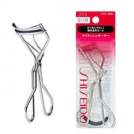 Shiseido 213 Eyelash Curler for Enhanced Beauty w/ ONE Refill Rubber Pad - Premium Quality - Makeup, Cosmetic Durable Silicone