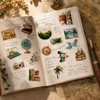 Koilife 100Pcs Vintage Travel Stickers Waterproof PVC Scrapbooking Stickers