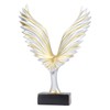Eagle Abstract Figurine Decorative Resin Geometric Surface Animal Wing Sculpture