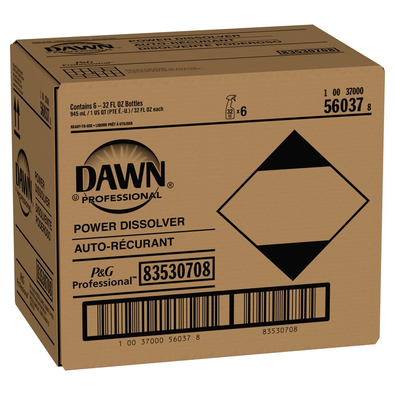 Dawn Professional Power Dissolver Spray, Bulk Degreaser Spray for Pots,
