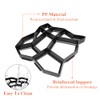 2PCS Plastic Concrete Mould, Garden Pavement Maker Paving Mold, DIY