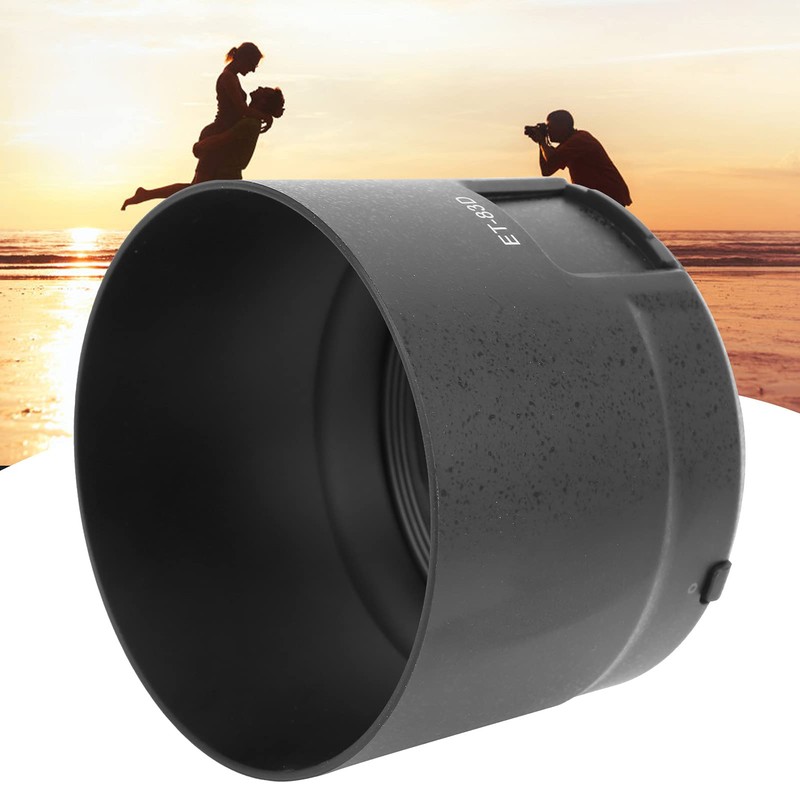 ET-83D Camera Lens Hood Replacement ABS Lens Hood Lens Cover