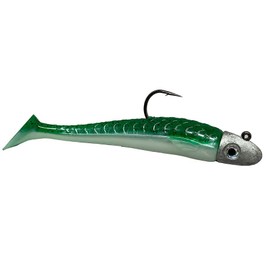 6" RonZ Z-Fin Paddle Tail Rigged Mackerel 3.5oz