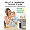 MOMYEASY Fast 2-Minute Baby Bottle Warmer - Steam Heating for