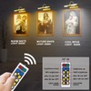 LUXSWAY Wireless Picture Light with Remote Control,Battery Operated Painting Light