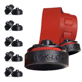Rok Lok Universal Guitar Strap Lock - 5 pack - Contains 5 complete sets of Rok Loks.
