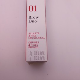 Clarins Brow Duo Defines Fixes 01 TAWNY BLOND