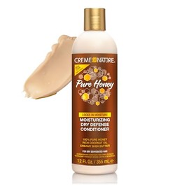 Creme Of Nature 7269133000 Pure Honey, Defensa Seca Hidratante, Acondicionador, 340Ml