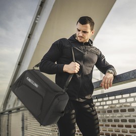 TPAID Duffel Bags for Traveling, 40L Large Gym Duffel Bags for Men,Waterproof Duffle Bag Backpack with Shoe Compartment