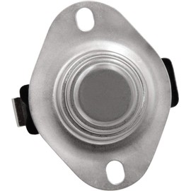 BoyoTec Thermostat Switch for Fireplace Blower Fan, Temp Sensor for Wood Stove, Snap Disc Thermal Fan Control (120°F ON and 105°F Off), Metallic