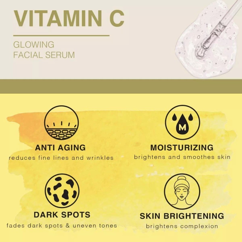 Provence Beauty Suero De Vitamina C Para La Cara Iluminador-antienvejecimien