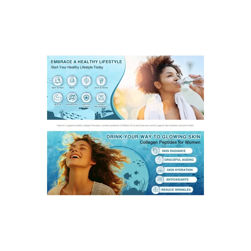 Colageno Hidrolizado Marino Vitamina C Probioticos