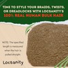 Locsanity Afro Kinky 100% Bulk Natural Human Hair - Braiding