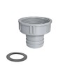Qrity 1 Piece Kitchen Sink Drain Pipe Joint Thread Hose