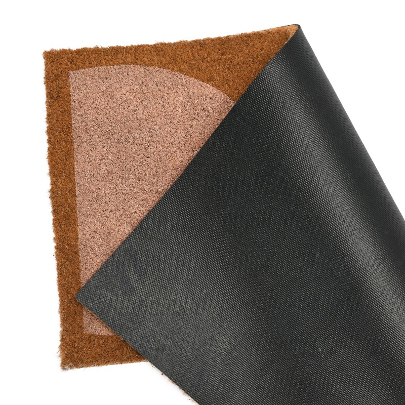 Main + Mesa Abstract Print Coir Doormat