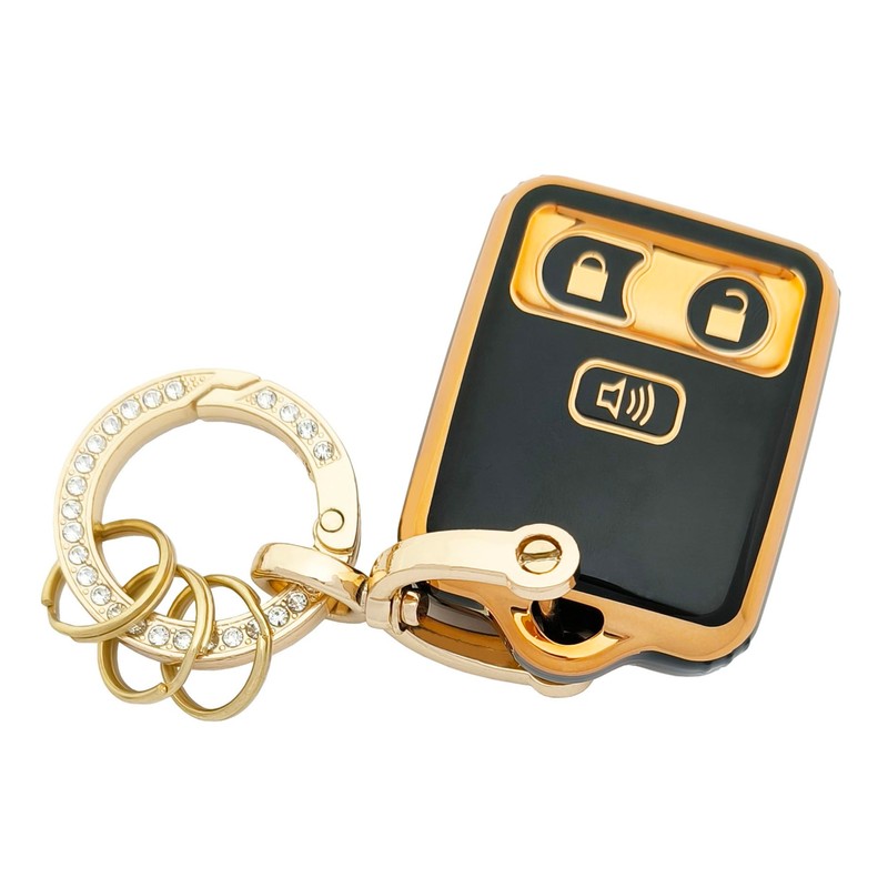 Key Fob Cover Case Shell Soft TPU Protector Holder Keychain