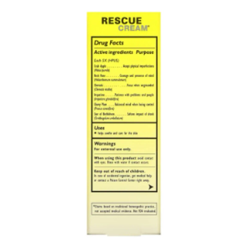 Bach Flowers Rescue Cream 30g