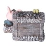 Innovative Rabbits Cabin Calendar Decorative TV Cabinet Decoration for Wedding