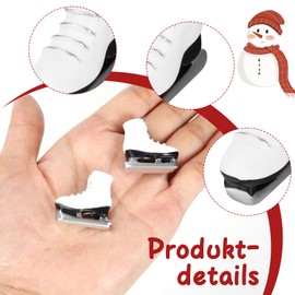 Gnome Accessories Ice Skates, Miniature Ice Skates, Mini Ski Boots, Decorative Ice Skates, Gnome Boots, Miniature Decorative Ice Skates