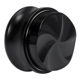 Normcore 58.5mm Coffee Gravity Distributor, Espresso Gravity Distribution Tool for 58mm Portafilter, Gravity Adaptive Coffee Distributor Leveler, Titanium PVD Coating 5 Blade base