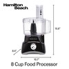 Hamilton Beach Food Processor & Vegetable Chopper for Slicing, Shredding,