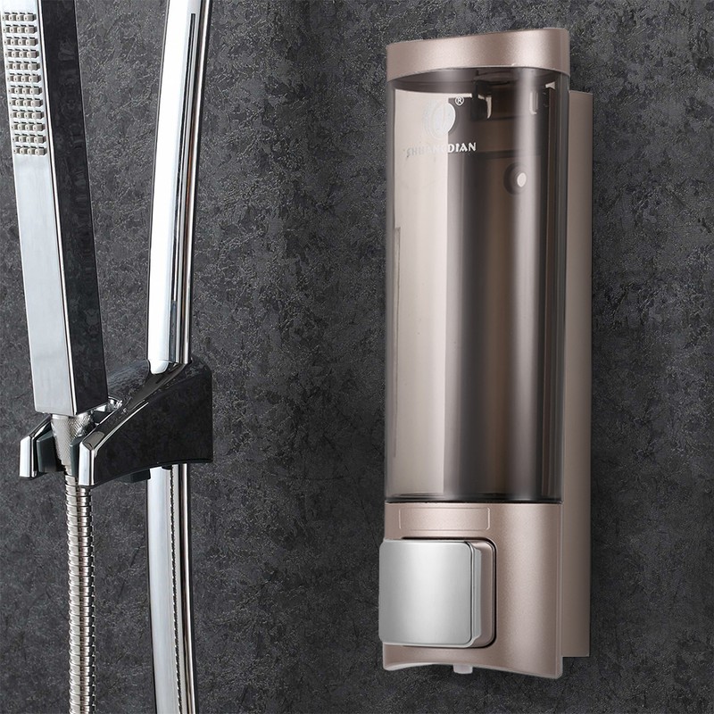 CHUANGDIAN Manual Hand Soap Dispenser with Double Sided Foam Tape