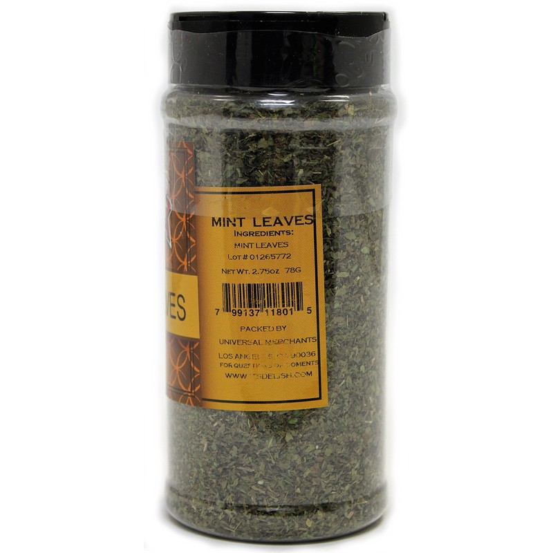 Dried Mint Leaves by Its Delish, Medium Jar