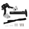 Ibera Horizontal Wall Mount Hanger, Indoor Bicycle Hook Holder Storage