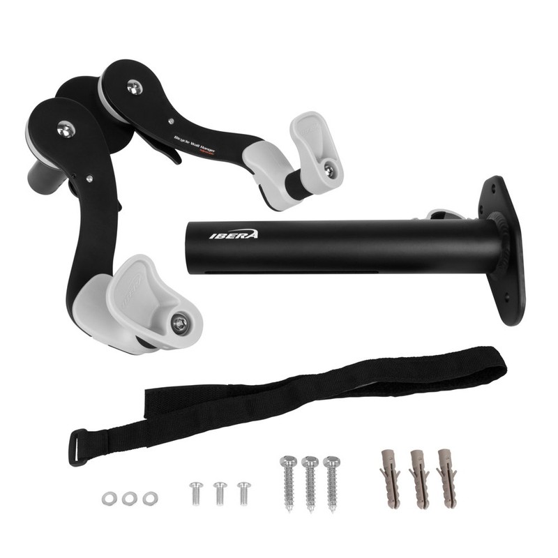 Ibera Horizontal Wall Mount Hanger, Indoor Bicycle Hook Holder Storage