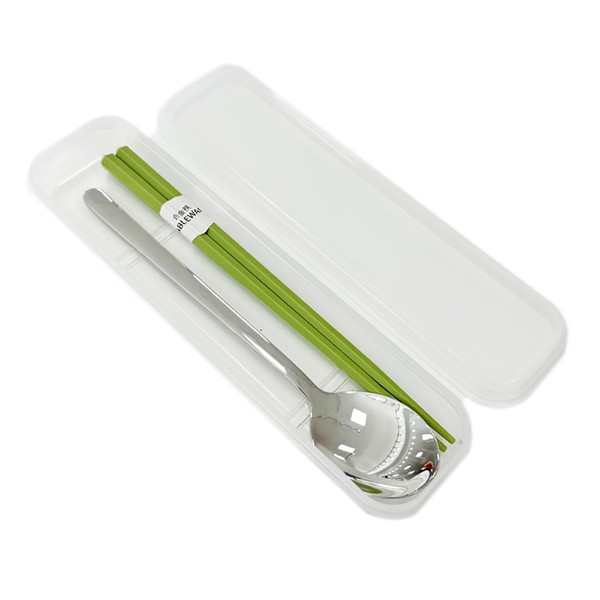 KASHIBAKER Chopsticks & Spoon Combination Set, Chopsticks Set, 2 Pieces,