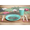 Aloha Tropical Leaves Place Cards x 6