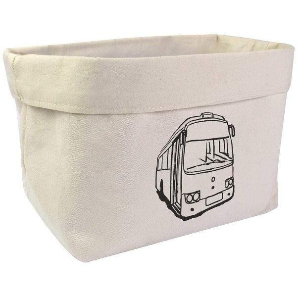 Large 'City Bus' Canvas Organiser/Storage Bag (OR00032972)