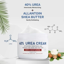 Urea Cream 40%, Keratolytic Foot Cream for Dry Cracked Heels, Feet, Knees, Elbows, Hands, Cuticle, Callus Remover, Skin Barrier Repair (3)