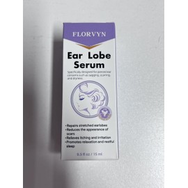 Rejuvenating Ear Lobe Serum, Ear Care Solution for Pierced Ears, Promotes Healing Helps Firm Skin Stretched Earlobes, Daily Ear Care Products for Soothe Hydrate Support Stretched Earlobes