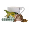 Ebros Amy Brown Fantasy Soothing Chamomile In Tea Cup Sleeping