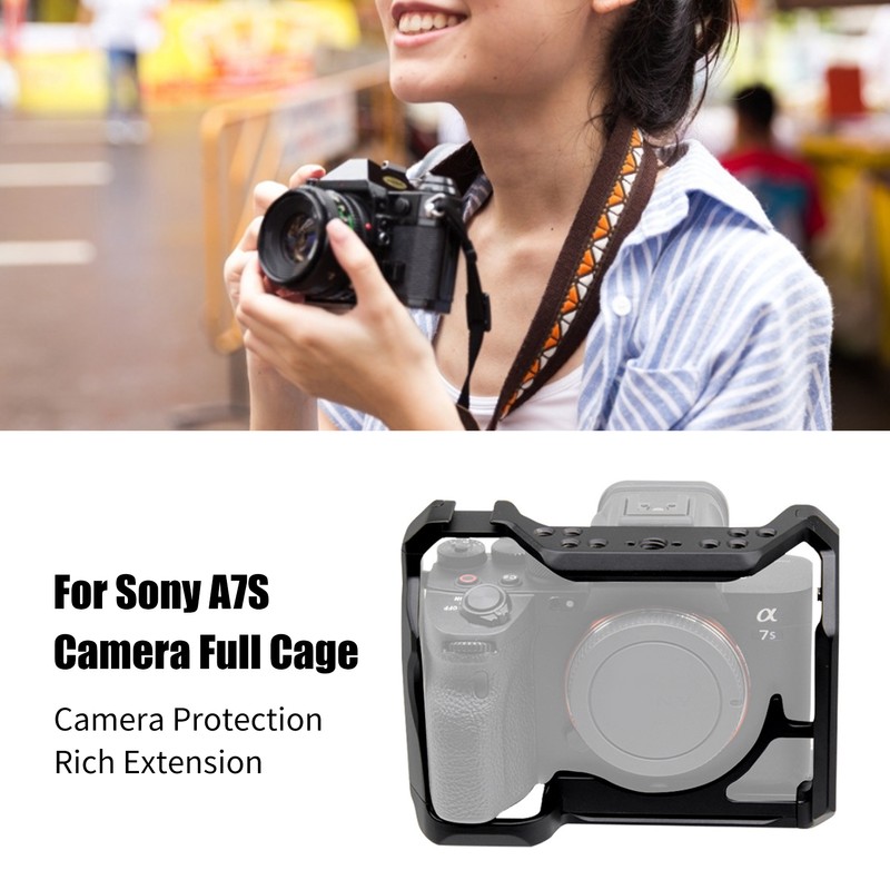 Camera Full Body Cage Light Weight Metal Camera Accessory for