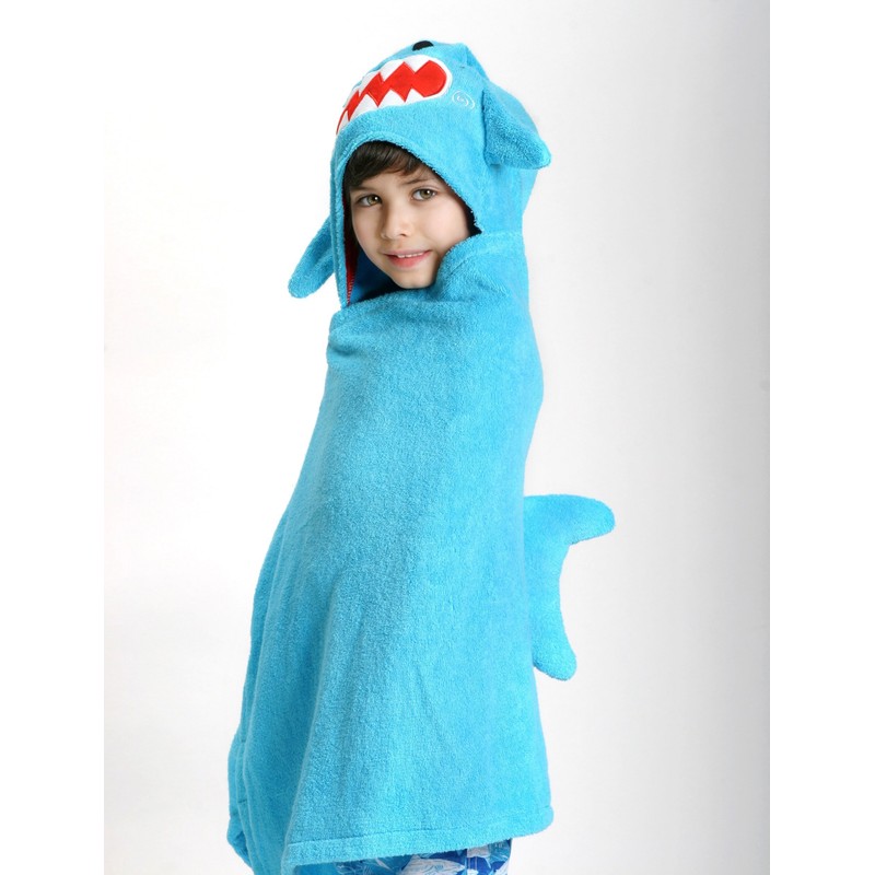 Zoocchini - Toddler Towel - Sherman the Shark