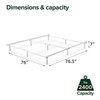 ZINUS Compack Metal Bed Frame, 7 Inch Support Bed Frame