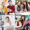 AJLTPA Fundas Aislantes de Neopreno Portavasos con Asa para Vasos