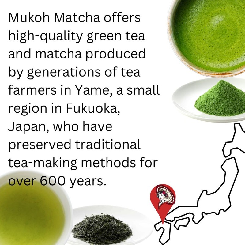 [Mukoh Matcha] "Fuji" Dreaming Matcha Culinary Confectionary latte Second Flush