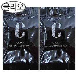 Clio Latest Clio All New Magnet Pact Starlight Edition Refill No. 21 2pcs/Powder Pact/Free DJ / 최신상 클리오 올 뉴 마그넷 팩트 별빛 에디션 리필 21호 2개/파우더팩트/무배 dj