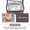 MIER Small Lunch Box Bag Food Storage Cooler Bags Insulated