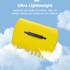 Extra Wide 22-Tines Adjustable Leaf Rake & Leaf Scoops Set,
